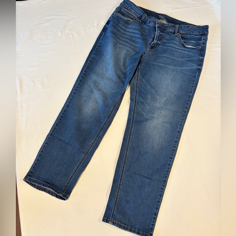 Time and Tru Women's Denim Straight Jeans